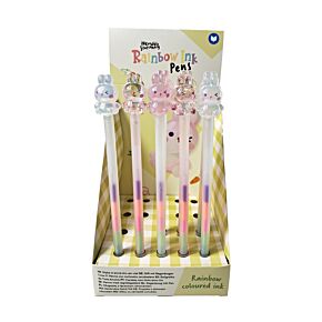 Stylo Encre Arc en Ciel Lapin - Springtime Printemps