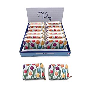 Porte-monnaie zippé - Tulipes Porte-monnaie zippé - Tulipes