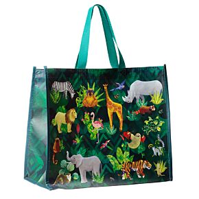 Sac de Courses en Plastique Recyclé Rpet Animal Kingdom - Animaux
