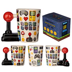 Mug à Anse Décorée Game Over - Jeu Vidéo Joystick & Pixels Mug à Anse Décorée Game Over - Jeu Vidéo Joystick & Pixels