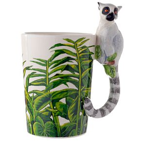 Mug à Anse Décorée Animal Jungle & Zoo - Lémurien Mug à Anse Décorée Animal Jungle & Zoo - Lémurien