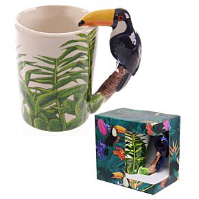 Mug à Anse Décorée Animal Jungle & Zoo - Toucan Tropical Mug à Anse Décorée Animal Jungle & Zoo - Toucan Tropical