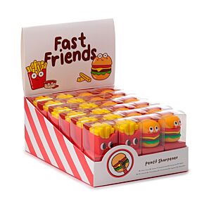 Taille-crayon Fast Food - Burger, Frites