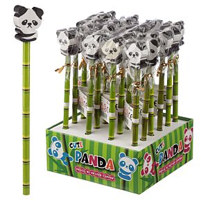 Crayon avec Embout Gomme Animal Jungle & Zoo - Panda