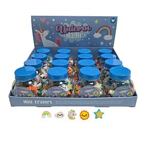 Pot de Mini Gommes - Licorne Unicorn Magic