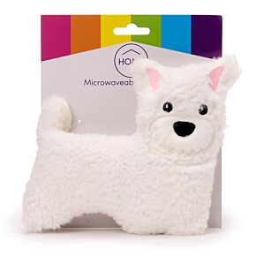 Bouillotte Micro-ondable Peluchée à la lavande - Westie