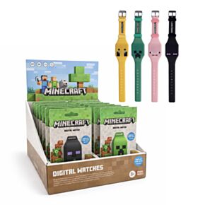 Montre Digitale en Silicone - Minecraft Visages