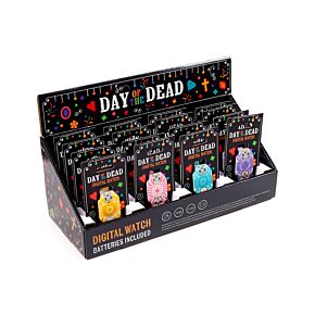 Montre Digitale en Silicone - Day of the Dead Jour des Morts