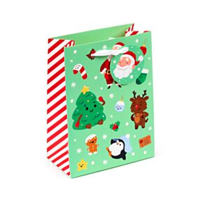 Sac Cadeau ( Moyen ) -  Jingle Bunch Noël 