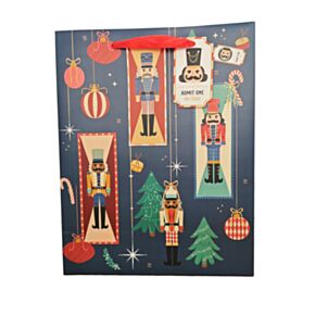 Sac Cadeau ( Grand ) - Noël Nutcracker Casse-noisette