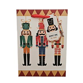 Sac Cadeau ( Moyen ) - Noël Nutcracker Casse-noisette 