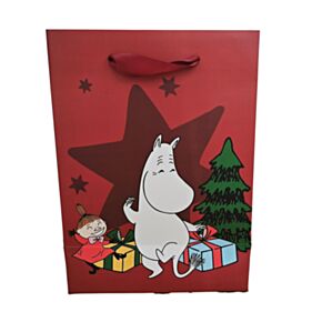 Sac Cadeau ( Moyen ) - Noël Moomin 