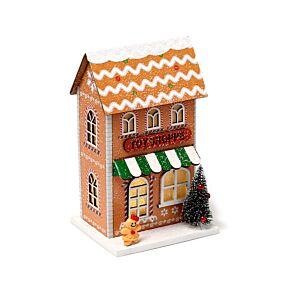 Maison de Noël à LED - Magasin de Jouets