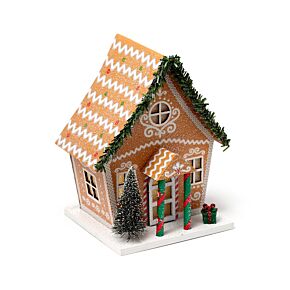 Maison de Noël à LED - Maison Pain d'épices