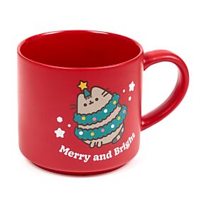 Grand Mug en Porcelaine - Pusheen le Chat Noël
