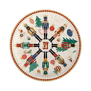 Lot de 10 Assiettes en papier - Noël Nutcracker Casse-noisette