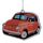 Désodorisant à Suspendre Fiat 500 - Voiture Rétro Parfum Orange