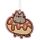 Désodorisant à Suspendre Pusheen Foodie - Chat Gourmand Parfum Chocolat