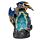 Brûleur d'Encens LED à Refoulement Reflux Backflow - Dragon avec Cave de Cristal