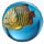 Balles rebondissantes poissons tropicaux 3D bocal plastique