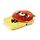 Coussin de voyage et couverture Blankeazzz 2 en 1 - Adoramals Ru le Panda Roux 