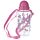 Gourde Enfant 450ml avec Paille & Cordon Enchanted Rainbow - Licorne
