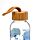 Gourde en verre 500ml avec Bouchon Bambou - Volkwagen-  Van Bus Combi VW T1 Explore More 