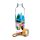 Gourde en Verre 500ml avec Bouchon Bambou - Volkwagen-  Van Bus Combi VW T1 The Waves are Calling