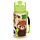 Gourde Enfant 350ml en Plastique Renforcé avec Couvercle à Bouton-poussoir - Adormals - Animaux Sauvages