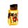 Gourde Enfant 350ml en Plastique Renforcé avec Couvercle à Bouton-poussoir - Jolly Rogers Pirates