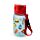 Gourde Enfant 350ml en Plastique Renforcé avec Couvercle à Bouton-poussoir - Foodiemals 