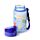 Gourde Enfant 350ml en Plastique Renforcé avec Couvercle à Bouton-poussoir - Mariniverse