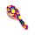 Brosse à Cheveux en Bambou - Summer Fruits d'Eté