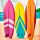 Serviette de Plage en Microfibre - Beach Life Surf 