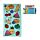 Serviette de Plage en Microfibre - Foodiemals Pastèque & Fruits d'Eté