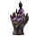 Figurine Bouddha Thailandais Noir & Violet