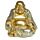 Figurine Mini Bouddha Chinois Porte-bonheur Pailleté 8cm