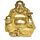 Figurine Mini Bouddha Chinois Porte-bonheur Pailleté 8cm