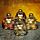 Figurine Mini Bouddha Chinois Porte-bonheur Pailleté 8cm