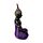 Figurine Boudha Thai Meditation Violet & Noir 
