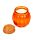 Bougie cire de Soja dans pot en Verre Citrouille Epicée - Récolte d'Automne