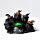 Chats Sorciers autour d'un Chaudron LED 