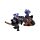 Chats Sorciers jouants sur Balai 