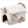 Maison pour Chat 100% Carton à Monter Soi-même Pusheen Catfé - Café Bistrot Chat