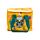 Sac Repas Isotherme en Plastique Recyclé RPET - Day of the Dead Jour des Morts