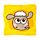 Serviette de Voyage Compressée - Shaun le Mouton Kawaii 