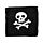 Serviette de Voyage Compréssée - Jolly Rogers Pirate 