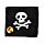 Serviette de Voyage Compréssée - Jolly Rogers Pirate 