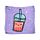 Serviette de Voyage Compréssée - Foodiemals Bubble Tea 
