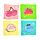 Serviette de Voyage Compressée - Pusheen le Chat Fruits 